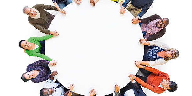 Group of People Holding Hands